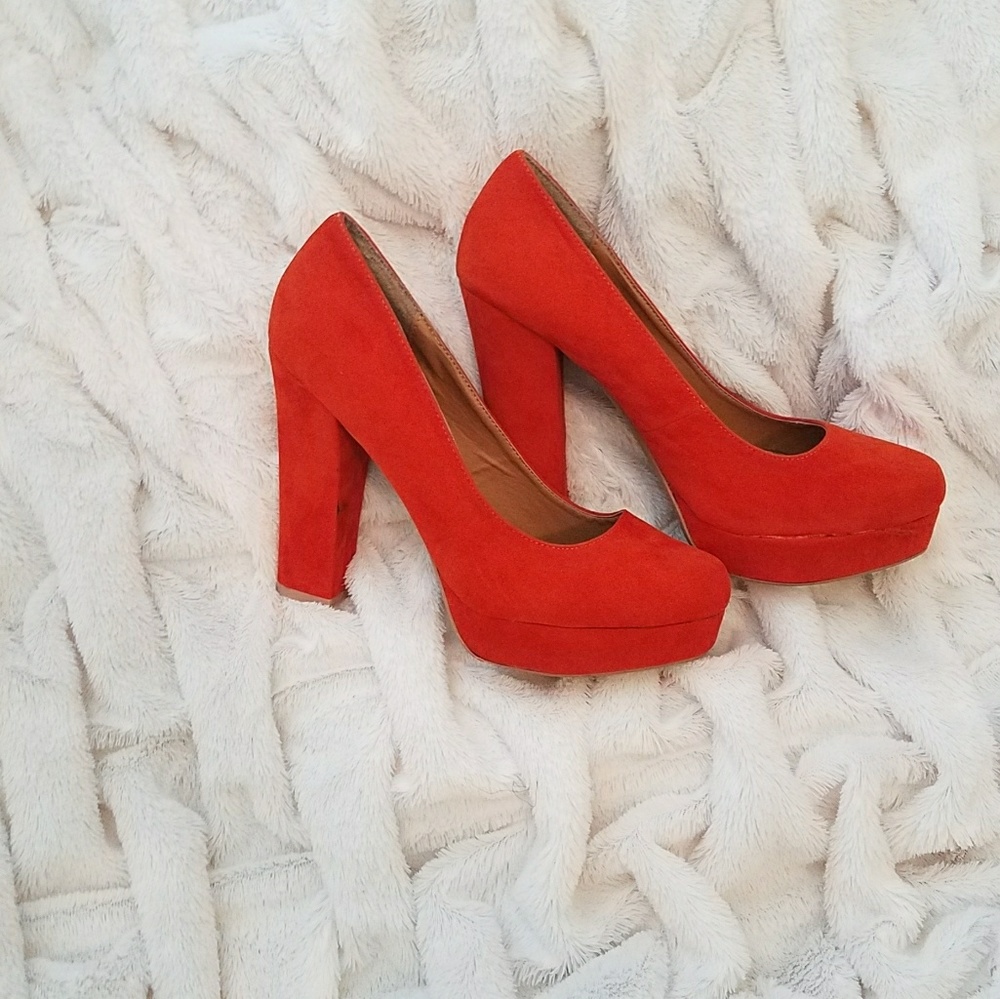 Orange Heels